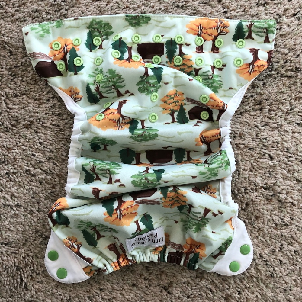 BumGenius Flip One-Size Diaper Cover in Big Woods